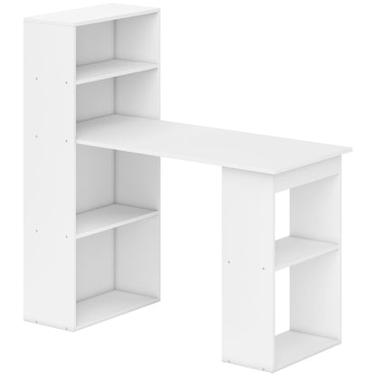 birou modern cu biblioteca 120x55x120cm