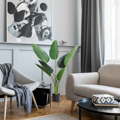 Planta Artificiala Strelitzia – 120 cm pentru Interior/Exterior