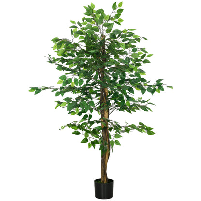 Ficus artificial cu ghiveci, interior/exterior