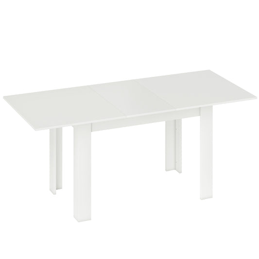 Masă Extensibilă de Luat Masa pentru 6-8 Persoane, 140-180 x 80 cm, Alb