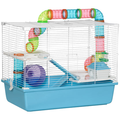Cusca Mare pentru Hamsteri – 3 Niveluri & Roata