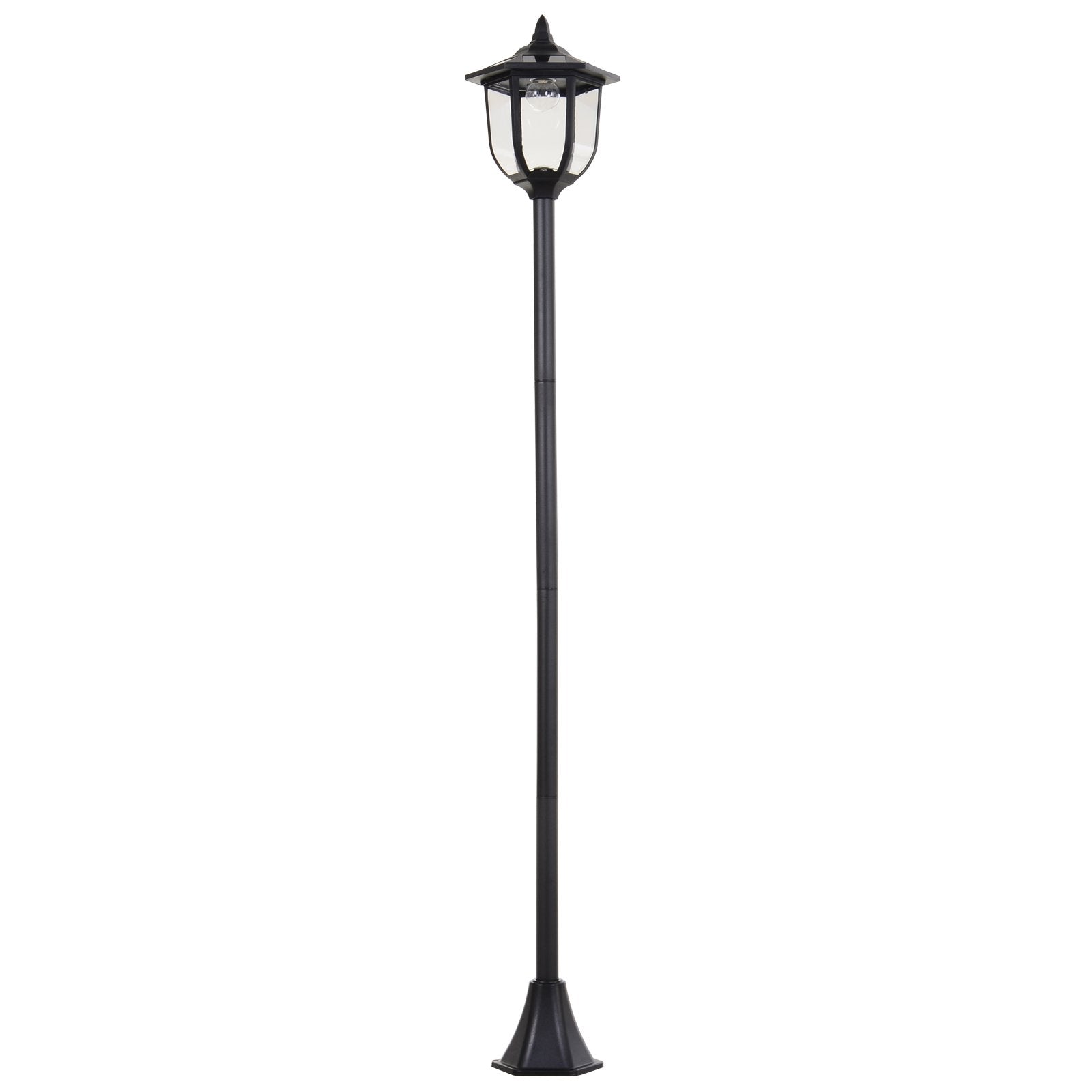 Lampa de Extern cu 6 Lumini LED Pornire Automata Impermeabil