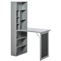 Birou Pliabil 3-in-1 – Biblioteca, Tabla & Masa Dining, 98×153 cm
