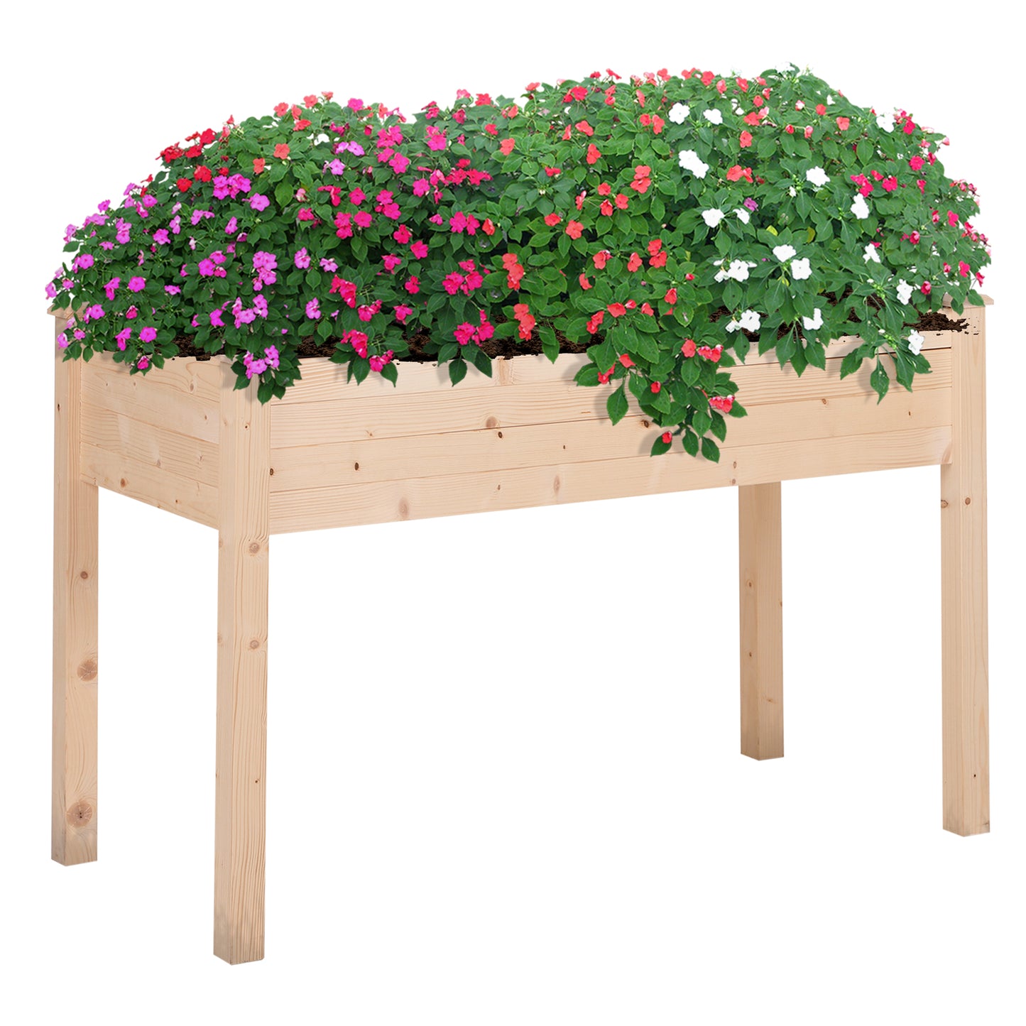 Gradina Urbana Peluza Acoperis Masa pentru Plante cu Husa de Tesatura