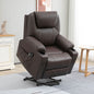 Scaun Electric Ridicare Seniori Piele PU cu Masaj & Telecomanda