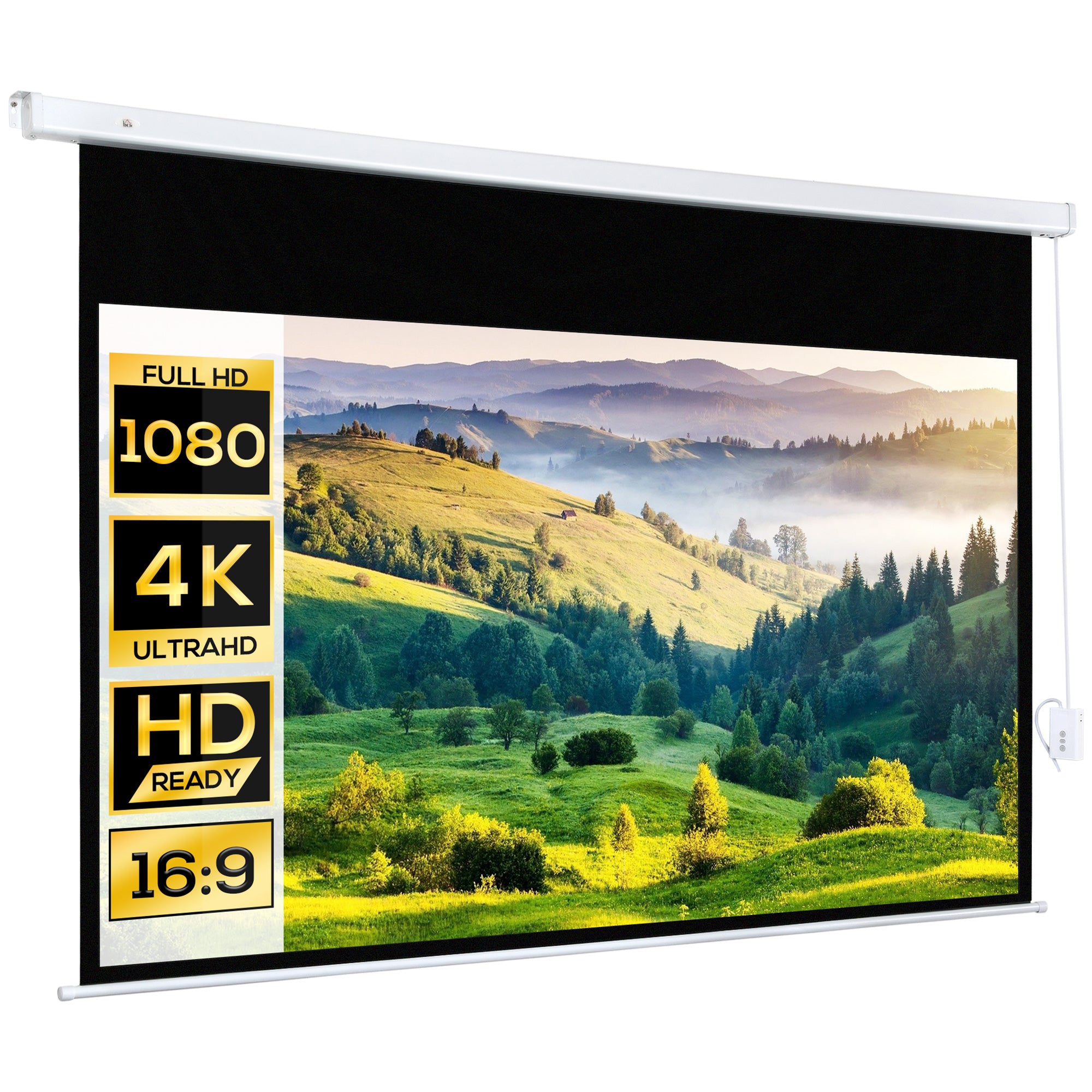 Ecran Proiector 100” – Montaj Pe Perete sau Tavan