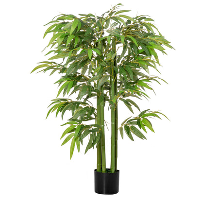 planta artificiala bambus in ghiveci, 140 cm