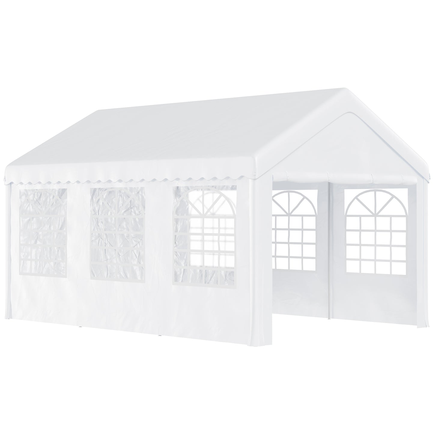 Foisor pentru Exterior, Marchiza pentru Petreceri, Nunta si Cadru din Otel, 6 x 4 m