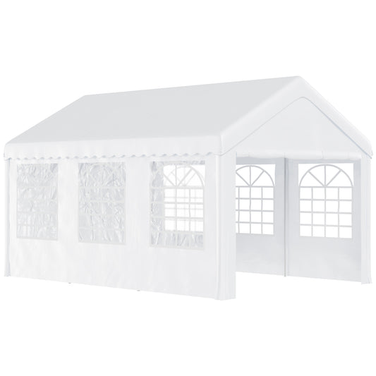 Foisor pentru Exterior, Marchiza pentru Petreceri, Nunta si Cadru din Otel, 6 x 4 m