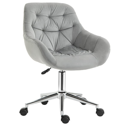 scaun ergonomic de birou, 59x58x80-90 cm, gri