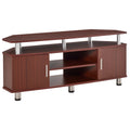 mobilier pentru TV, 2 rafturi, 120x39.5x52cm, maro