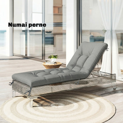 Pernă pentru Scaune de Grădină, Leagăn, Bancă, Saltea Lungă