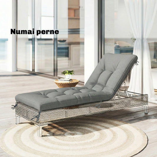 Pernă pentru Scaune de Grădină, Leagăn, Bancă, Saltea Lungă