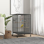 Colivie pentru Pasari – 48×46×74 cm cu Suport Rulant
