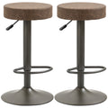 Set 2 Scaune Bar Pivotante – Reglabile cu Suport