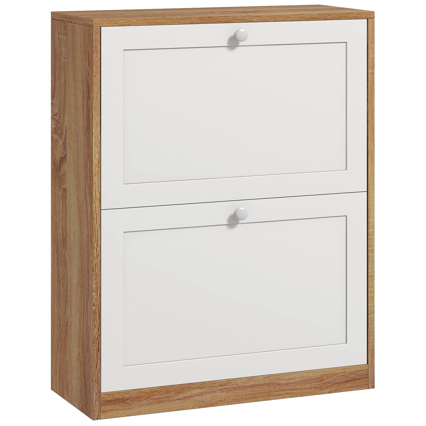 Dulap Pantofi ingust – 2 Sertare Rabatabile, Compact