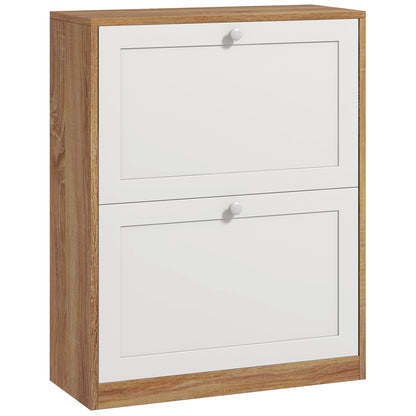 Dulap Pantofi ingust – 2 Sertare Rabatabile, Compact