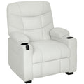 Fotoliu Relax Electric Reclinabil 150° cu Suport pentru Picioare, Funcție Memorie, Telecomandă, din Catifea, Crem