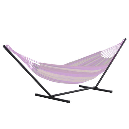Schelet pentru Hamac Greutate Maxima 120Kg in Metal, Negru, 360x92x112cm