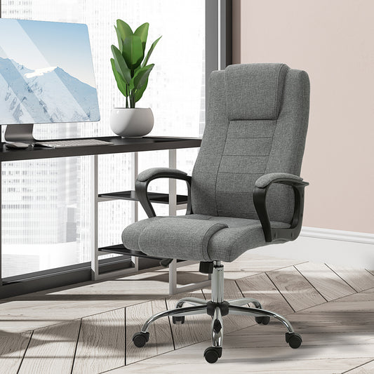 Scaun Ergonomic Birou – Recliner Reglabil, Gri Modern