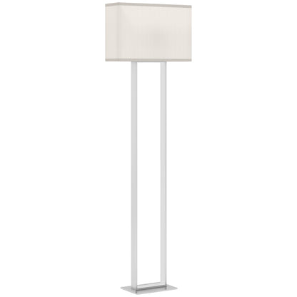 Lampă de Podea de 150 cm cu 3 Moduri, Luminozitate Reglabilă și Întrerupător cu Pedală, Alb