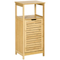 cos de rufe din bambus, 40x30x86.5 cm, lemn natural