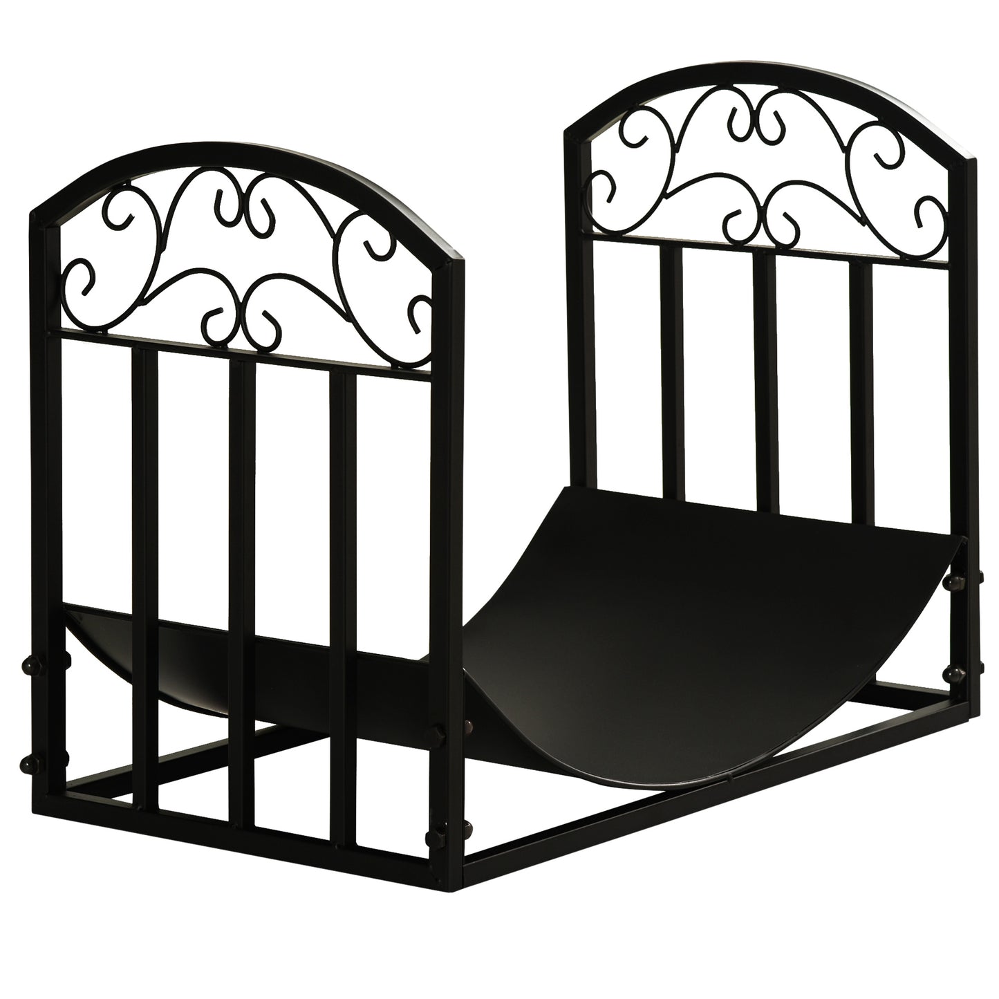 Suport pentru Busteni din Metal pentru Interior si Exterior Max. 60 kg 60,5x36x46,5c