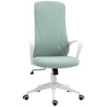 Scaun de birou ergonomic, cu înălțime ajustabilă și balans, 62x56x110-119,5 cm, verde