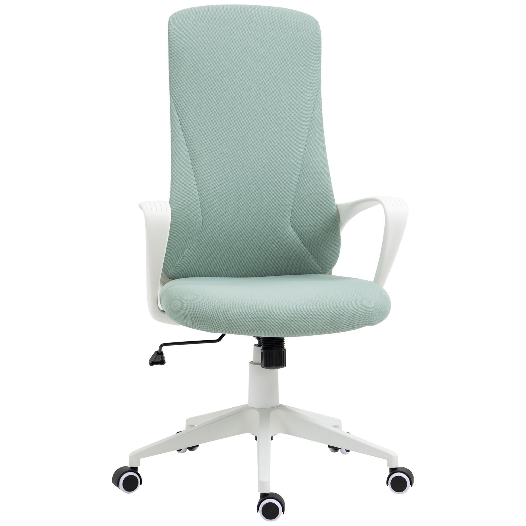 Scaun de birou ergonomic, cu înălțime ajustabilă și balans, 62x56x110-119,5 cm, verde