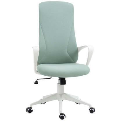 Scaun de birou ergonomic, cu înălțime ajustabilă și balans, 62x56x110-119,5 cm, verde