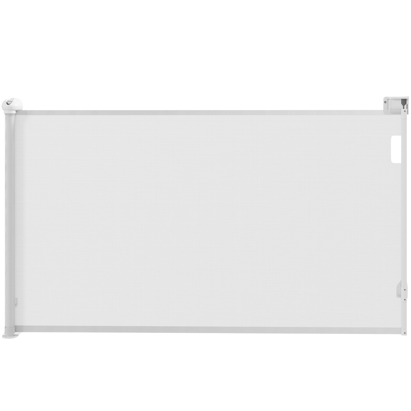Cancel pentru câini mici extensibil 0-144 cm și retractabil cu blocare automată, Alb