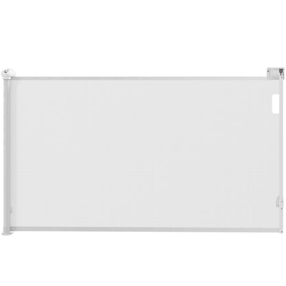 Cancel pentru câini mici extensibil 0-144 cm și retractabil cu blocare automată, Alb