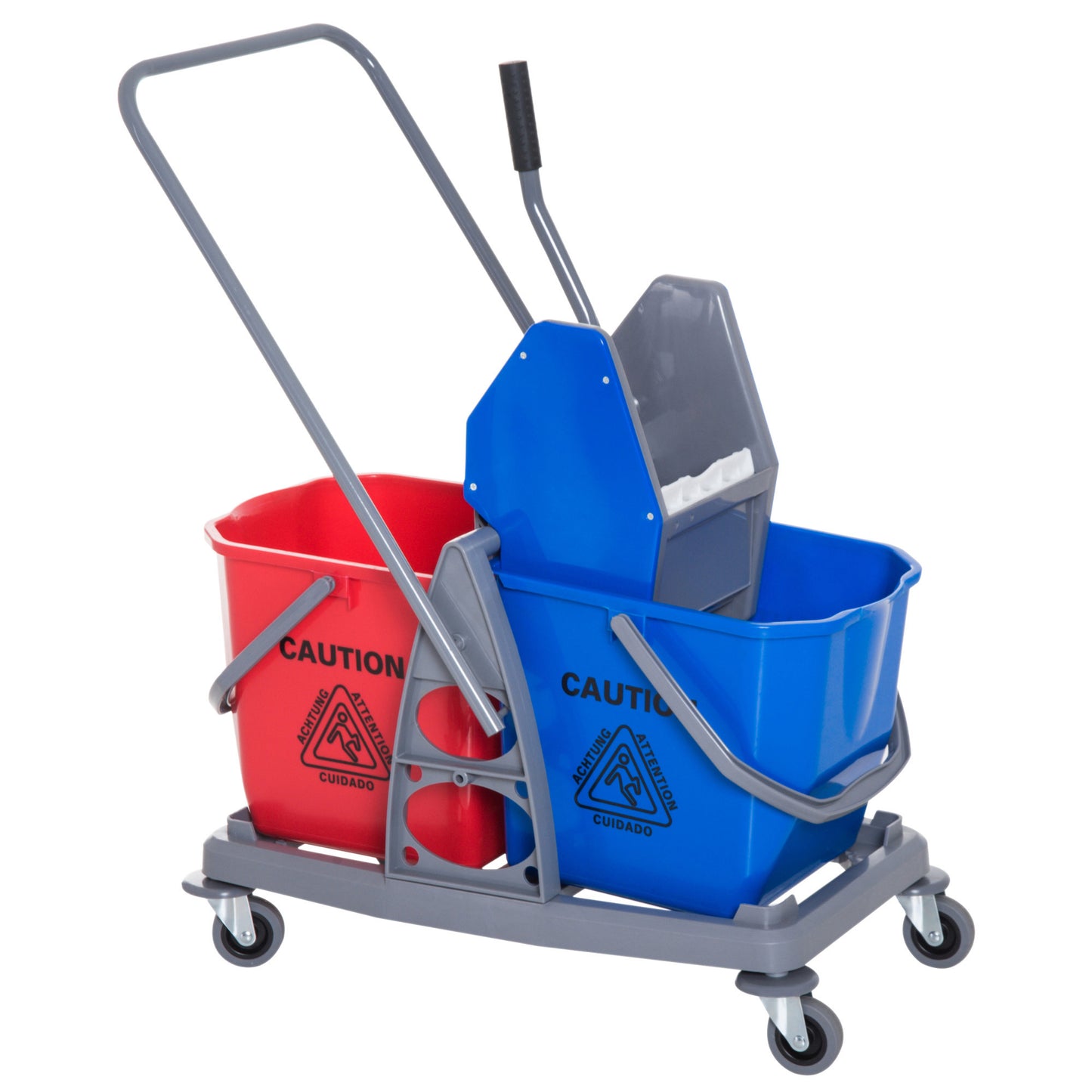 Carucior Profesional Curatenie – 2 Galeti