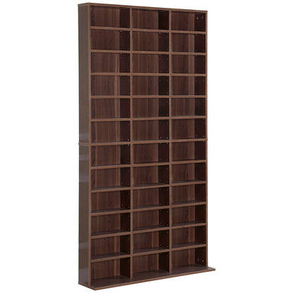biblioteca de perete, 195x102x23.5cm, maro