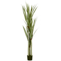 Yucca Artificială 190cm Plantă Artificială cu 39 Frunze Decorațiune pentru Casă Living Birou Grădină Ø17x190 cm Verde