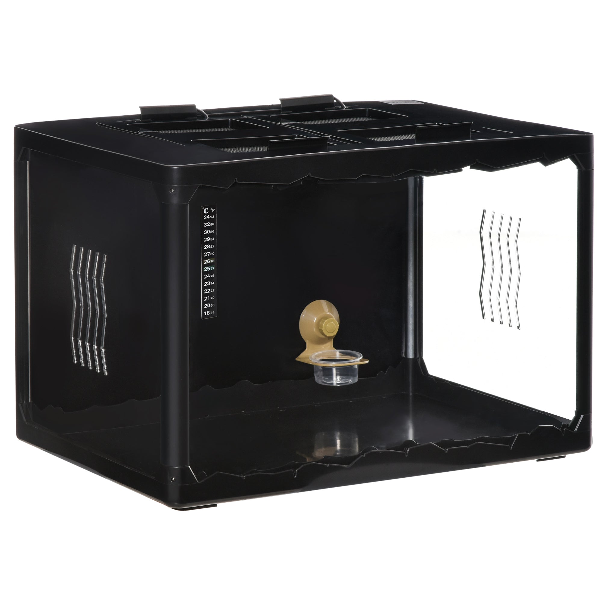 Terariu din Sticla 60×40×40,5 cm – Pentru testoase & Reptile