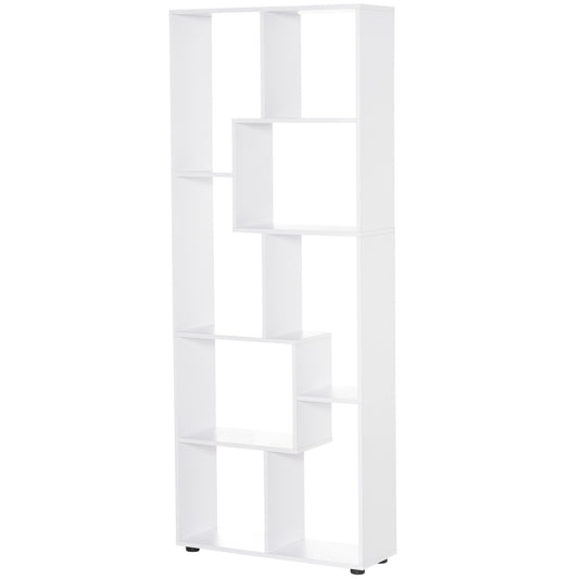 Biblioteca Suspendata Alba – 8 Rafturi 70×178 cm