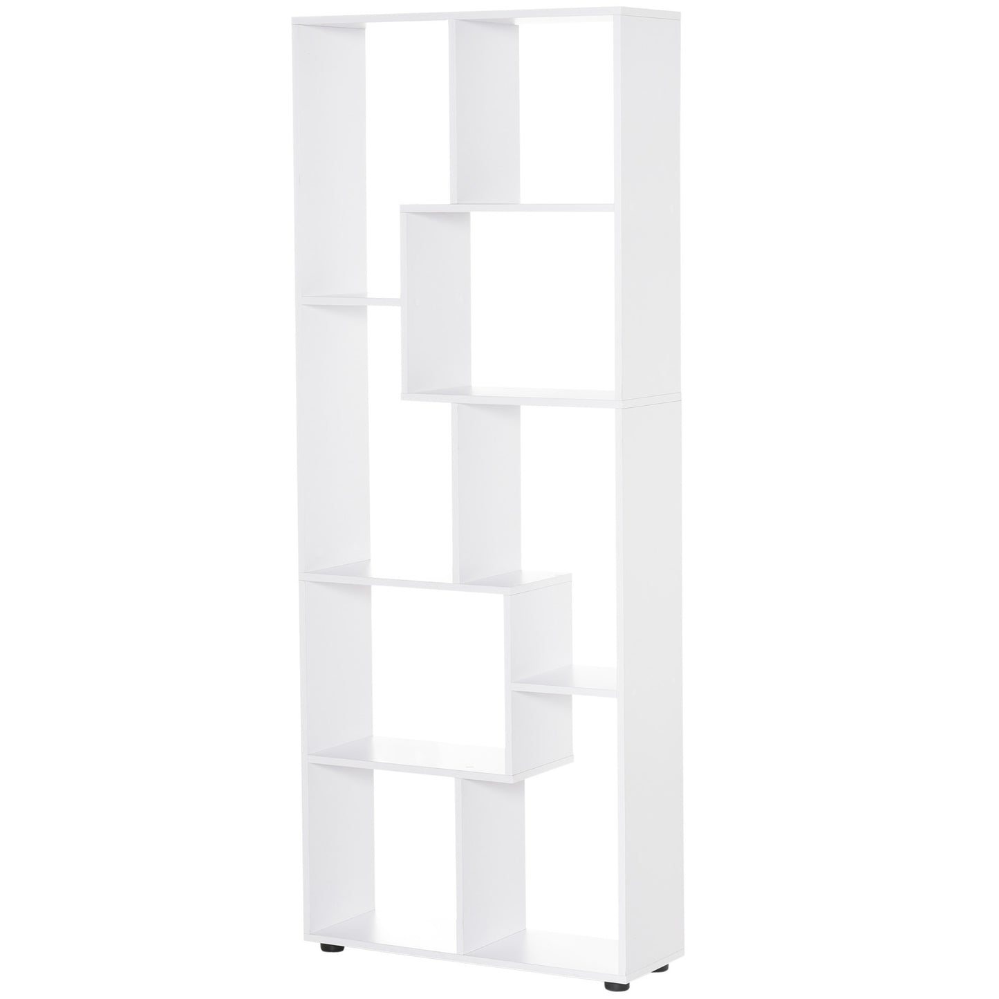 Biblioteca Suspendata Alba – 8 Rafturi 70×178 cm