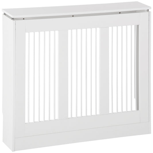 Capac Radiator Modern Alb 90 × 84 cm din MDF si Otel