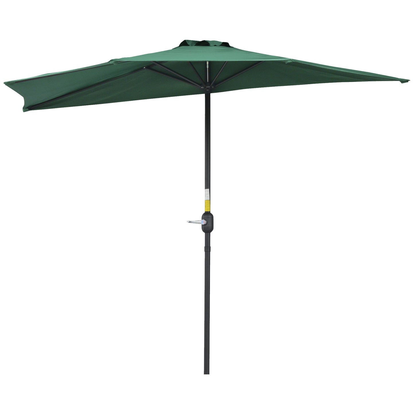 Umbrela Semicirculara Impermeabila Protectie UV Verde 269 x 138 x 236cm