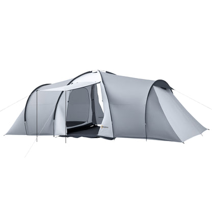 Cort de Camping pentru 4-5 Persoane cu 2 Camere