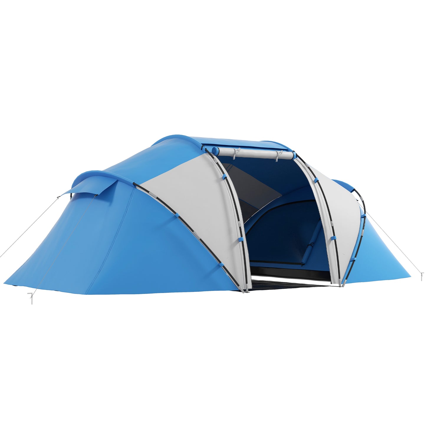 Cort pentru Camping pentru 6 Persoane 460 × 230 × 195cm