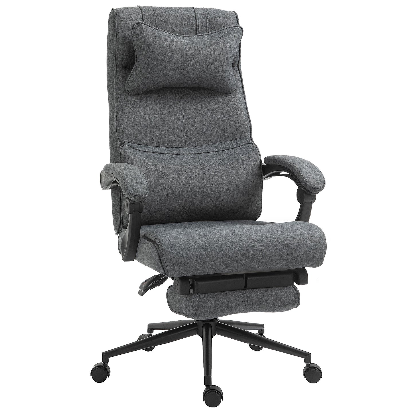 Scaun Birou Ergonomic Reglabil cu Tetiera si Suport Picioare