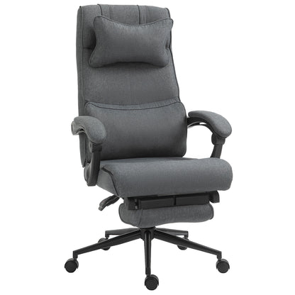 Scaun Birou Ergonomic Reglabil cu Tetiera si Suport Picioare