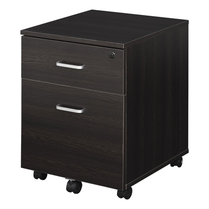 Dulap cu Sertare pentru birou, 2 sertare si 5 roti, usor de mutat, 40x44x54.6cm