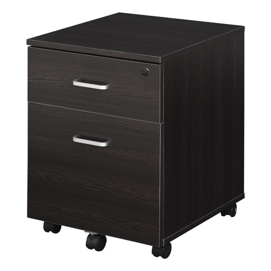 Dulap cu Sertare pentru birou, 2 sertare si 5 roti, usor de mutat, 40x44x54.6cm