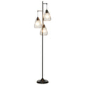 Lampa de podea Lampă cu picior Design vintagecindustrial din metal culoare negru