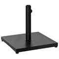 Baza pentru Umbrela Patrata Greutate 18kg pentru Stalpi de Φ3/3.5/3.8, 45x45x39cm, Negru