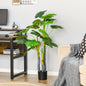 Monastera Planta Artificiala de Interior si Exterior, Planta Artificiala cu efect Realist cu 20 de Frunze, 120 cm