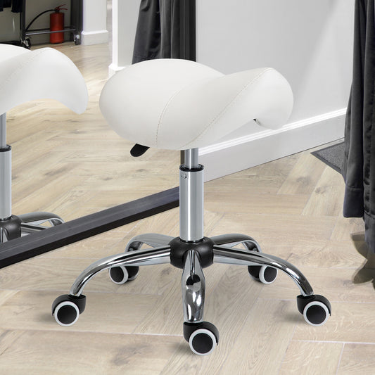 scaun pentru salon, tip sa 52×53×49-61cm, crem